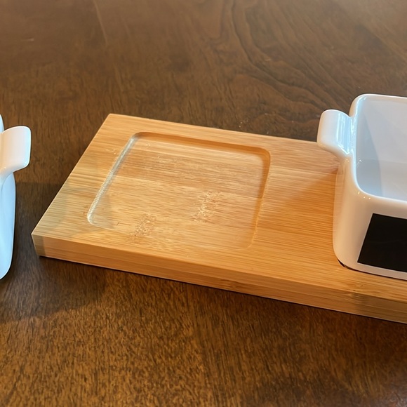 3 section condiment tray by Pier 1 imports - Picture 2 of 4